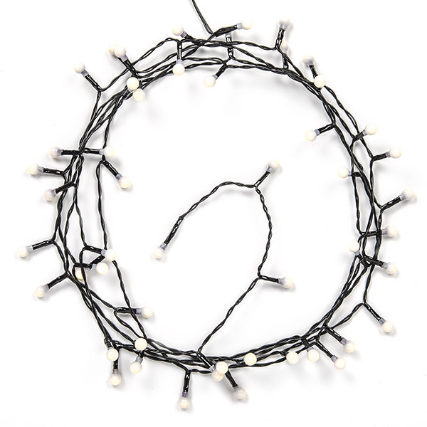 Konstsmide Kerstverlichting op batterijen | 4.2 meter | Konstsmide (50 leds, Bolvormig, Timer, Binnen, Warm wit) 1492-107 K150302835 - 2