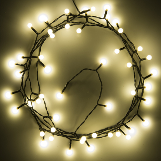 Konstsmide Kerstverlichting op batterijen | 4.2 meter | Konstsmide (50 leds, Bolvormig, Timer, Binnen, Warm wit) 1492-107 K150302835 - 3
