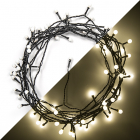 Kerstverlichting op batterijen | 8.4 meter | Konstsmide (80 leds, Bolvormig, Sensor, Timer, Binnen/Buiten)