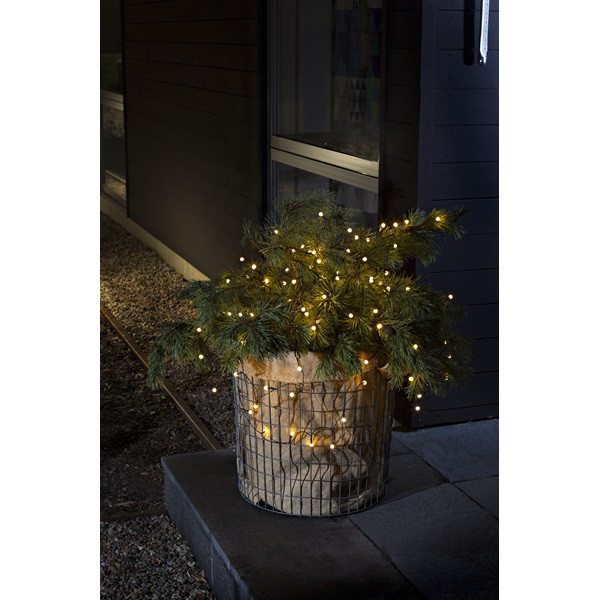 Konstsmide Kerstverlichting op batterijen | 8.4 meter | Konstsmide (80 leds, Bolvormig, Sensor, Timer, Binnen/Buiten, Warm wit) 3741-100 K150302833 - 3