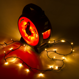 Konstsmide Kerstverlichting op haspel | 23.9 meter | Konstsmide (200 leds, Binnen/Buiten) 3832-807 K150303807 - 3