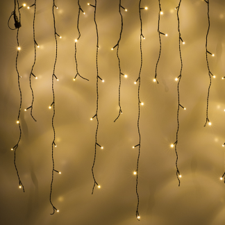 Konstsmide Koppelbare kerstverlichting | IJspegel | 2.5 meter | Konstsmide (100 leds, Binnen/Buiten) 4811-807 K150302900 - 3