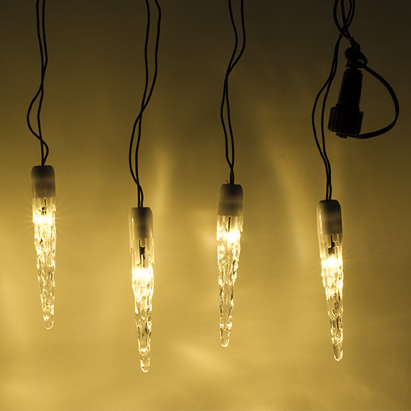 Konstsmide Koppelbare kerstverlichting | IJspegel | 5 meter | Konstsmide (50 leds, Binnen/Buiten, Extra warm wit) 4852-807 K150302905 - 3