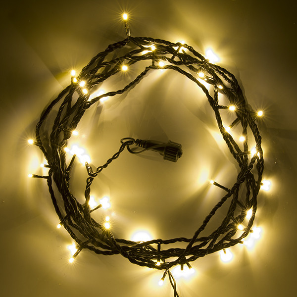 Konstsmide Koppelbare kerstverlichting | Kerstlampjes | 5 meter | Konstsmide (50 leds, Binnen/Buiten, Extra warm wit) 4850-807 K150302904 - 3