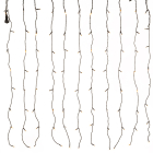 Konstsmide Koppelbare kerstverlichting | Lichtgordijn | 1 x 1 meter | Konstsmide (100 leds, Binnen/Buiten) 4814-807 K150302902 - 2