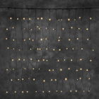Konstsmide Koppelbare kerstverlichting | Lichtgordijn | 1 x 1 meter | Konstsmide (100 leds, Binnen/Buiten, Extra warm wit) 4814-807 K150302902 - 4