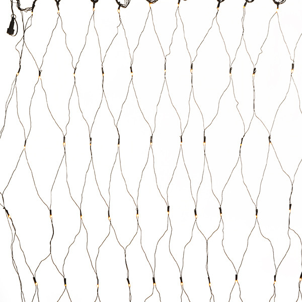 Konstsmide Koppelbare kerstverlichting | Net | 2.1 x 1.5 meter | Konstsmide (100 leds, Binnen/Buiten, Extra warm wit) 4813-807 K150302901 - 2