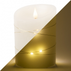 Konstsmide LED kaars - 14 centimeter - Konstsmide (16 Micro LEDs, Bewegende vlam, Timer) 1844-190 K150302861 Konstsmide LED kaars - 14 centimeter - Konstsmide (16 Micro LEDs, Bewegende vlam, Timer) 1844-190 K150302861