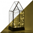 Konstsmide LED lantaarn - Konstsmide - 24.5 cm (80 LEDs, Glas, Timer, Batterij, Huisje, Binnen) 1817-870 K150302914 Konstsmide LED lantaarn - Konstsmide - 24.5 cm (80 LEDs, Glas, Timer, Batterij, Huisje, Binnen) 1817-870 K150302914