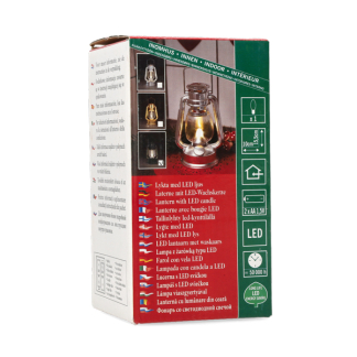 Konstsmide Led lantaarn | Konstsmide | 15.5 cm (Batterijen) 4129-900 K151001233 - 5