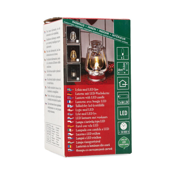 Konstsmide Led lantaarn | Konstsmide | 15.5 cm (Batterijen, Binnen/Buiten) 4129-900 K151001233 - 5