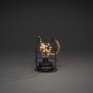 Konstsmide Led lantaarn | Konstsmide | 18 cm (9 leds, Metaal, Timer, Batterij, Rond, Binnen) 1815-780 K150302912 - 3