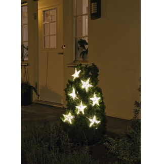 Konstsmide Lichtgordijn met sterren | 5.76 meter | Konstsmide (7 leds, Binnen/Buiten) 1243-103 K150303800 - 4