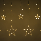 Konstsmide Lichtgordijn met sterren | 5.9 meter | Konstsmide (7 LEDs, Binnen/Buiten) 4046-803 K150303804 - 3