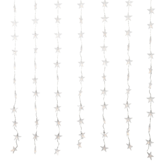 Konstsmide Lichtgordijn met sterren | 6.4 x 1.2 meter | Konstsmide (120 leds, Binnen) 703-803 K150303805 - 2