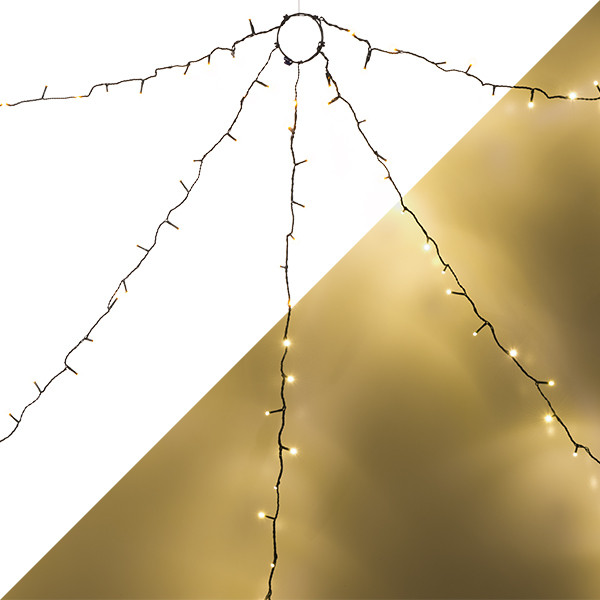Konstsmide Lichtmantel kerstboom | 5 x 1.8 meter | Konstsmide (150 leds, Binnen, Extra warm wit) 6360-820 K150302821 - 1