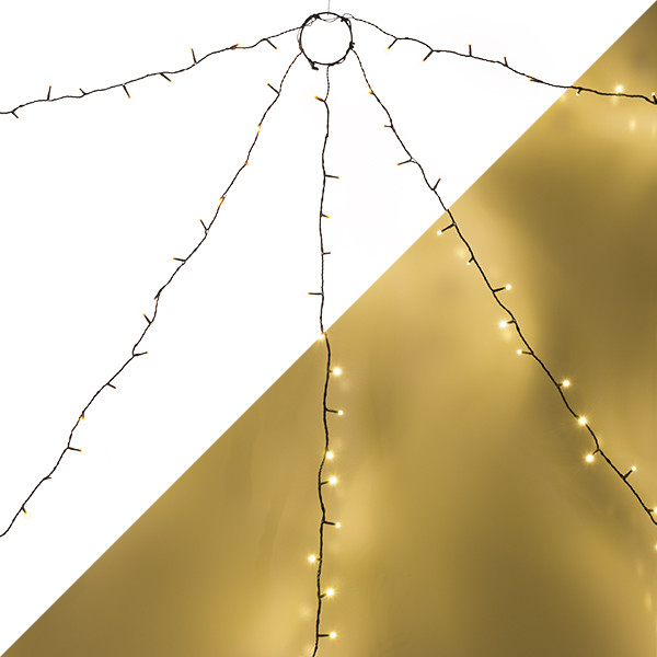 Konstsmide Lichtmantel kerstboom | 5 x 2.4 meter | Konstsmide (200 leds, Binnen, Extra warm wit) 6361-820 K150302822 - 1