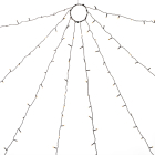 Konstsmide Lichtmantel kerstboom | 8 x 2.4 meter | Konstsmide (240 leds, Fonkelend, Binnen/Buiten) 6320-810 K150302823 - 2