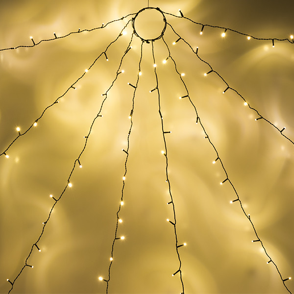 Konstsmide Lichtmantel kerstboom | 8 x 2.4 meter | Konstsmide (240 leds, Twinkelen, Binnen/Buiten, Extra warm wit) 6320-810 K150302823 - 3