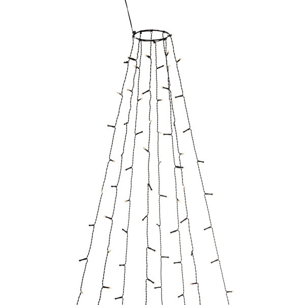 Konstsmide Lichtmantel kerstboom | 8 x 4 meter | Konstsmide (400 leds, Twinkelen, Binnen/Buiten, Extra warm wit) 6321-810 K150302824 - 4