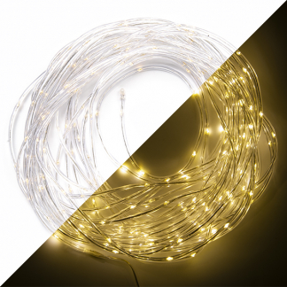 Konstsmide Lichtslang | 25 meter | Konstsmide (260 leds, Extra warm wit, Binnen/Buiten) 3090-800 K150305288 - 1