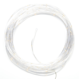 Konstsmide Lichtslang op batterijen | 10.5 meter | Konstsmide (130 leds, Timer, Extra warm wit, Binnen/Buiten) 3774-800 K150305290 - 2