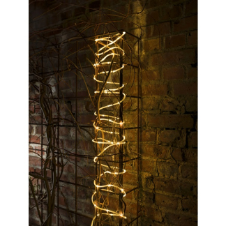 Konstsmide Lichtslang op batterijen | 10.5 meter | Konstsmide (130 leds, Timer, Extra warm wit, Binnen/Buiten) 3774-800 K150305290 - 5