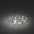 Konstsmide Lichtslinger ster | Konstsmide | 1.33 meter (20 leds, Fonkelend, Batterijen, Binnen, Warm wit) 3199-103 K151001613 - 2