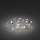 Konstsmide Lichtslinger ster | Konstsmide | 2.4 meter (40 leds, Fonkelend, Batterijen, Binnen, Warm wit) 3139-103 K151001614 - 1
