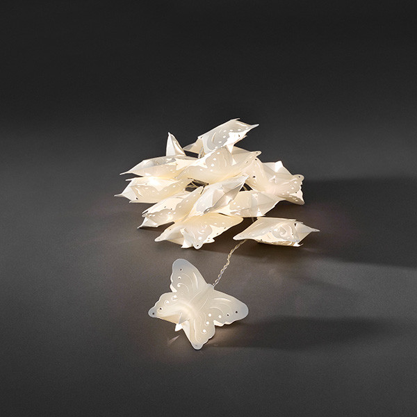 Konstsmide Lichtslinger vlinder | Konstsmide | 5 meter (Papier, Binnen, Warm wit) 3193-103 K151001246 - 4