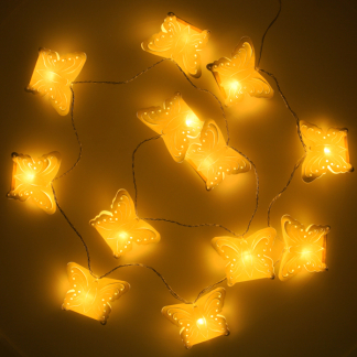 Konstsmide Lichtslinger vlinder | Konstsmide | 5 meter (Papier, Binnen, Warm wit) 3193-103 K151001246 - 2