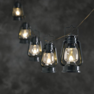Konstsmide Lichtsnoer | 17 meter | Konstsmide (8 leds, Lantaarntjes, IP44, Warm wit) 4128-900 K150305318 - 3