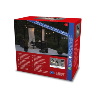 Konstsmide Lichtsnoer | 19.5 meter | Konstsmide (20 leds, IP44, Extra warm wit) 2379-800 K150305274 - 3
