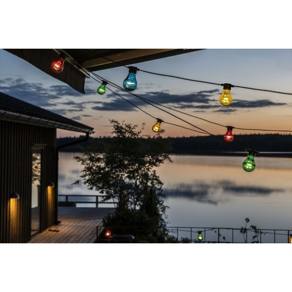 Konstsmide Lichtsnoer | 19.5 meter | Konstsmide (20 leds, IP44, Gekleurd) 2379-500 K150305275 - 4