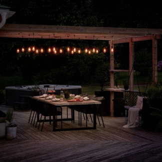 Konstsmide Lichtsnoer | 20 meter | Konstsmide (Startsnoer, Dimbaar, 10 leds, IP44, Extra Warm Wit) 2351-800 K150305345 - 4