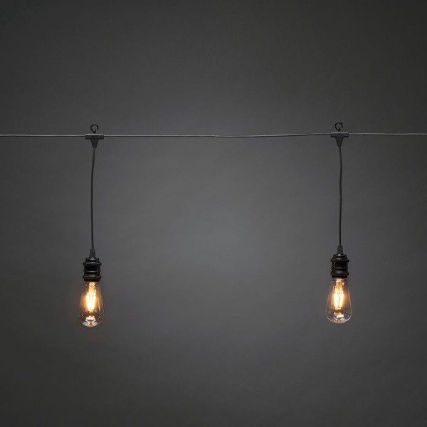 Konstsmide Lichtsnoer | 20 meter | Konstsmide (Startsnoer, Dimbaar, 10 leds, IP44, Extra Warm Wit) 2351-800 K150305345 - 5