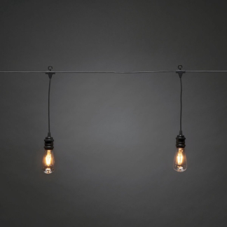 Konstsmide Lichtsnoer | 20 meter | Konstsmide (Startsnoer, Dimbaar, 10 leds, IP44, Extra Warm Wit) 2351-800 K150305345 - 5