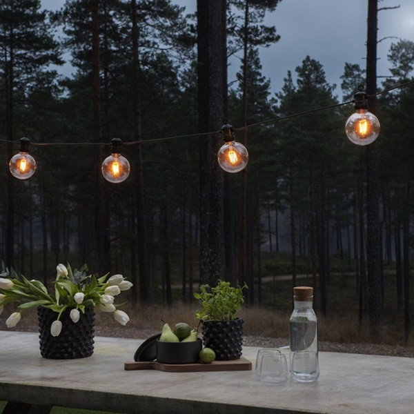 Konstsmide Lichtsnoer | 20 meter | Konstsmide (Startsnoer, Dimbaar, 10 leds, IP44, Extra Warm Wit) 2394-800 K150305342 - 6