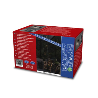 Konstsmide Lichtsnoer | 5 meter | Konstsmide (5 leds, IP44, Batterijen, Timer, Extra warm wit) 2372-800 K150305269 - 3