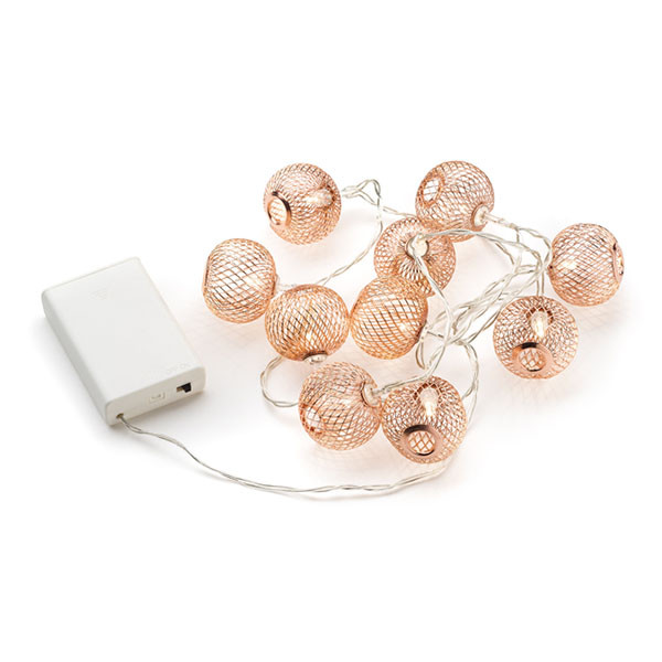 Konstsmide Lichtsnoer | Konstsmide | 1.2 meter (10 leds, Batterijen, Binnen, Warm Wit) 3145-603 K151001612 - 1