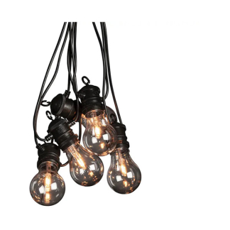 Konstsmide Lichtsnoer | Konstsmide | 10 meter (Peer, Startersset, 10 led, IP44, Dimbaar, Amber) 4144-800 K150301076