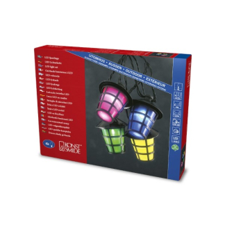 Konstsmide Lichtsnoer | Konstsmide | 19.75 meter (Lantaarntjes, 40 leds, IP44, Gekleurd) 4164-500 K150305320 - 2