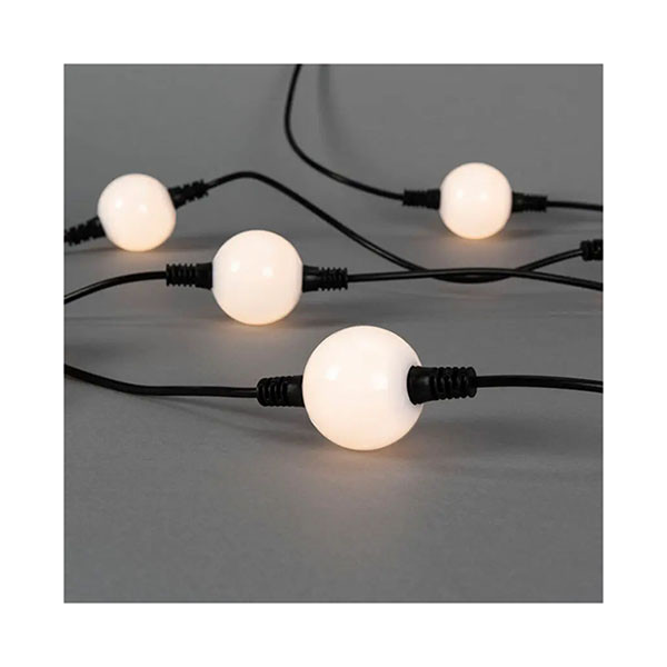 Konstsmide Lichtsnoer | Konstsmide | 6.27 meter (Koppelbaar, 20 led, IP44. Warm wit) 3665-130 K150301073 - 2