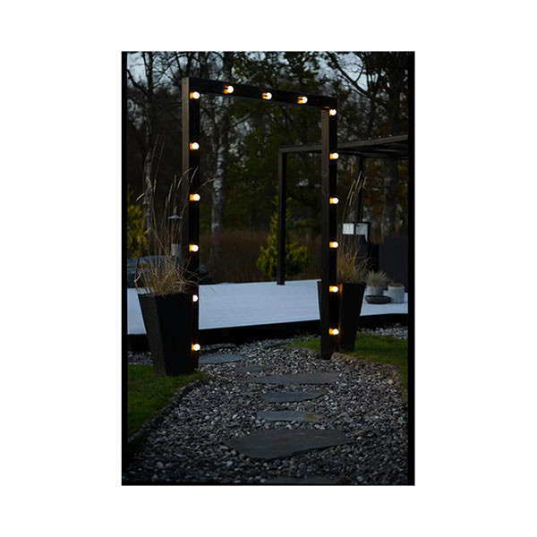 Konstsmide Lichtsnoer | Konstsmide | 6.27 meter (Koppelbaar, 20 led, IP44. Warm wit) 3665-130 K150301073 - 3
