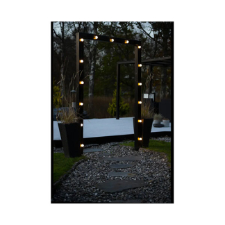 Konstsmide Lichtsnoer | Konstsmide | 6.27 meter (Koppelbaar, 20 led, IP44. Warm wit) 3665-130 K150301073 - 3