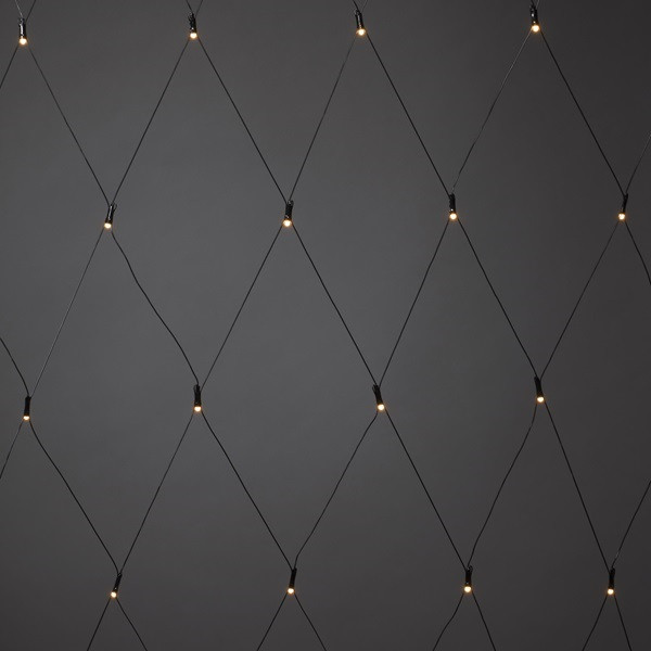 Konstsmide Netverlichting | 2 x 2 meter | Konstsmide (64 leds, Binnen/Buiten, Warm wit) 3779-800 K150302923 - 2