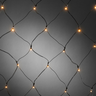 Konstsmide Netverlichting op batterijen | 0.8 x 0.8 meter | Konstsmide (40 leds, Sensor, Timer, Binnen/Buiten) 3723-800 K150302825 - 4
