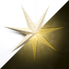 Konstsmide Papieren kerstster - Konstsmide - Ø 78 cm (7-punts, E14, Geperforeerd, Gouden kristalpatroon, Binnen) 2912-280 K150302918 Konstsmide Papieren kerstster - Konstsmide - Ø 78 cm (7-punts, E14, Geperforeerd, Gouden kristalpatroon, Binnen) 2912-280 K150302918