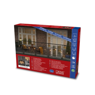 Konstsmide Prikkabel | 14.5 meter | Konstsmide (10 leds, IP44, Dimbaar, Extra warm wit) 2391-800 K150305282 - 4