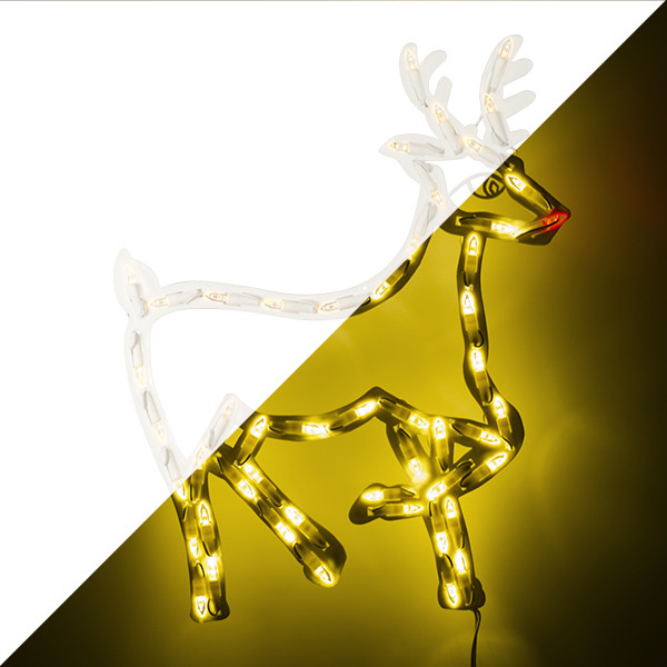 Konstsmide Rendier met verlichting | Konstsmide | 41 x 51 cm (50 leds, Binnen) 2174-010 K150302917 - 1